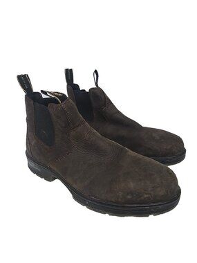 Timberland PRO Mens A5ZZK214 Nashoba 6" Composite Toe Pull On Chelsea Boot 11M